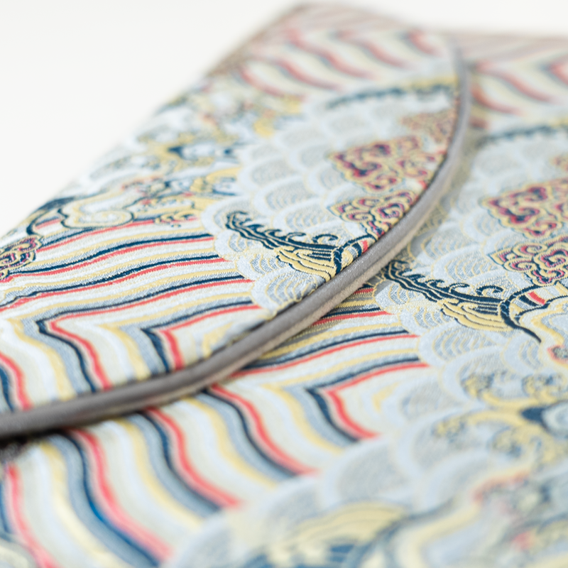 Traditional Chinese Brocade iPad Case Elegant Tide Pattern Protective Cover