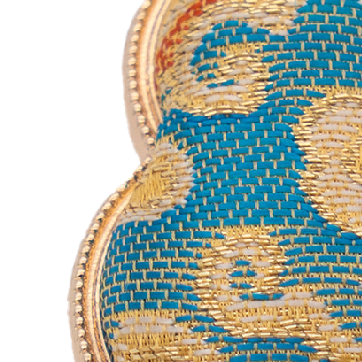 Handwoven Song Brocade Gourd Yajin with Auspicious Symbolism