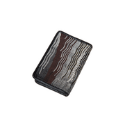 Ripple Pattern Kesi Silk Card Holder Handmade Brocade Wallet for Women & Men