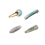 Song Brocade Handmade Hair Clip Traditional Chinese Silk Hair Pin for Women
