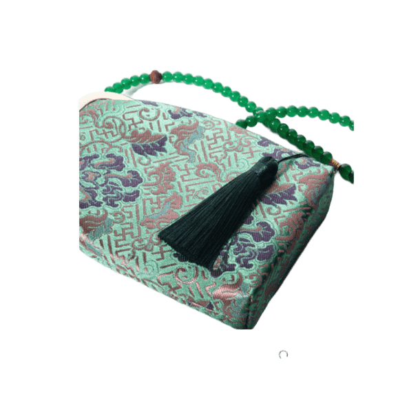 Song Brocade Chain Bag Edition Handcrafted Silk Brocade Purse