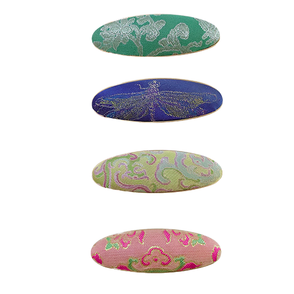 Song Brocade Handmade Hair Clip Traditional Chinese Silk Hair Pin for Women