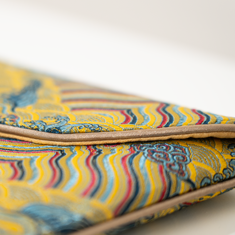 Traditional Chinese Brocade iPad Case Elegant Tide Pattern Protective Cover