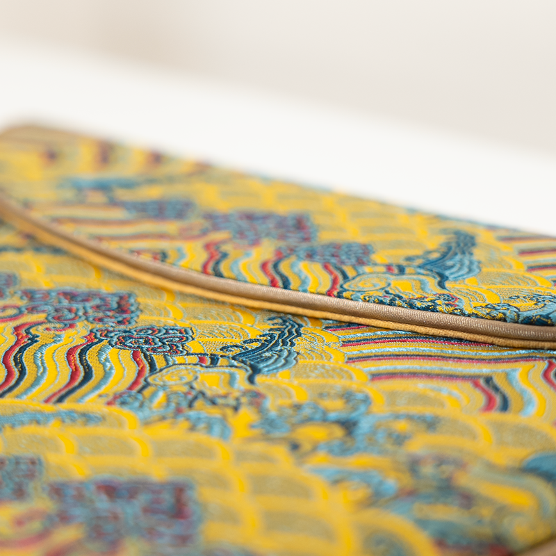 Traditional Chinese Brocade iPad Case Elegant Tide Pattern Protective Cover