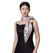 Whispers of Pingjiang Pure Mulberry Silk Scarf Timeless Heritage Design