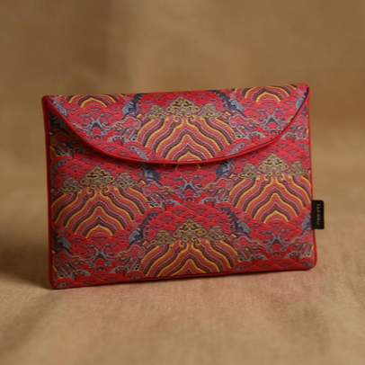 Traditional Chinese Brocade iPad Case Elegant Tide Pattern Protective Cover
