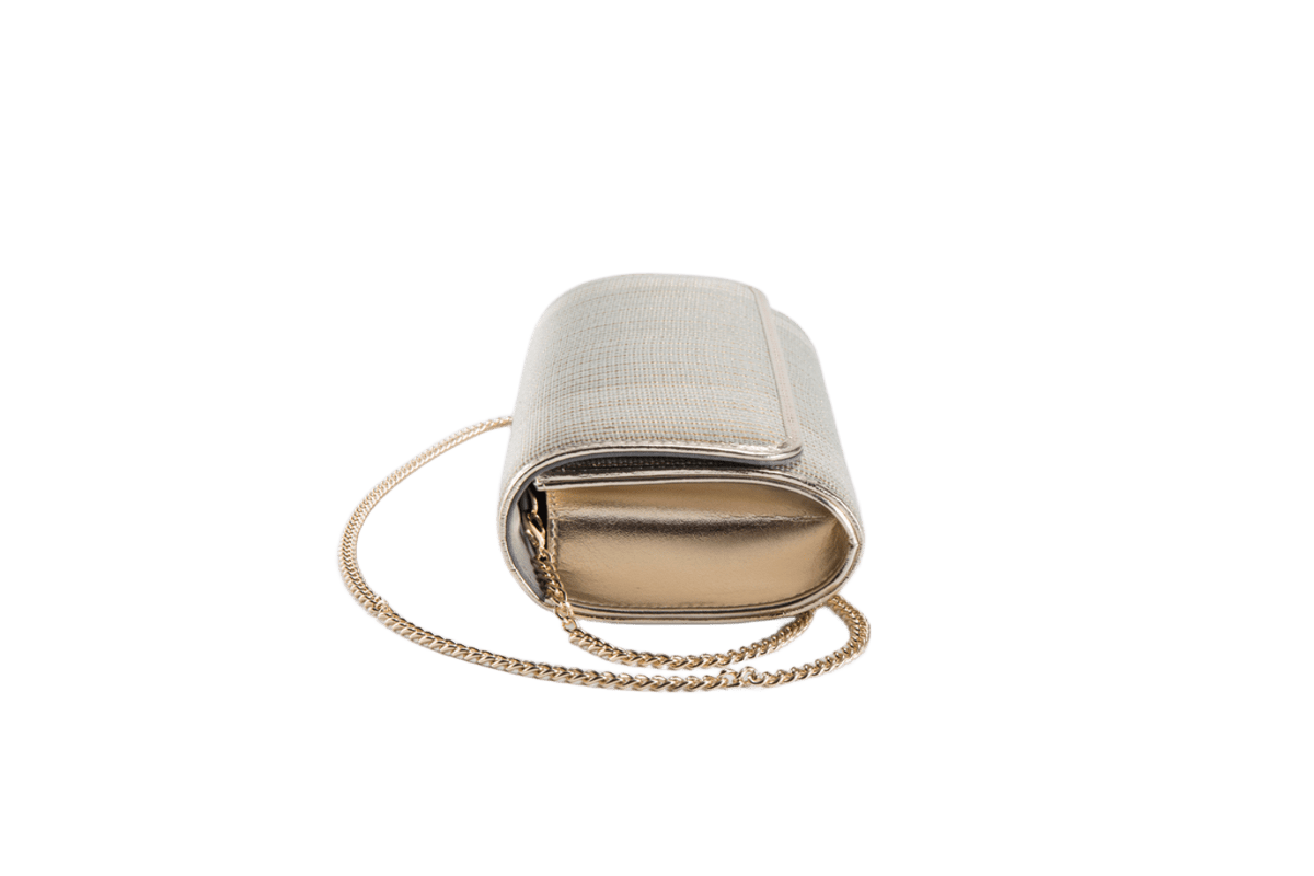 Elegant Beauty Kesi Woven Chain Bag Luxury Silk Evening Shoulder Purse