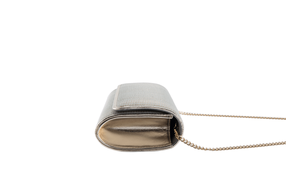 Elegant Beauty Kesi Woven Chain Bag Luxury Silk Evening Shoulder Purse