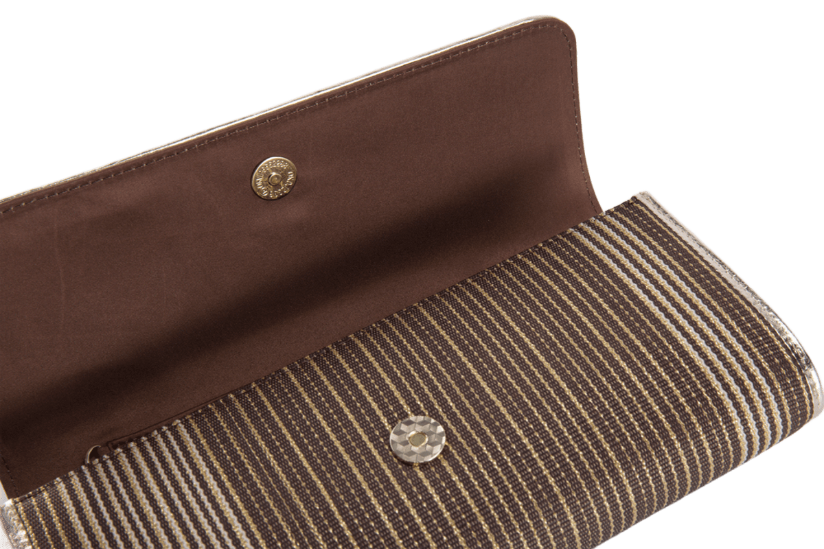Elegant Beauty Kesi Woven Chain Bag Luxury Silk Evening Shoulder Purse