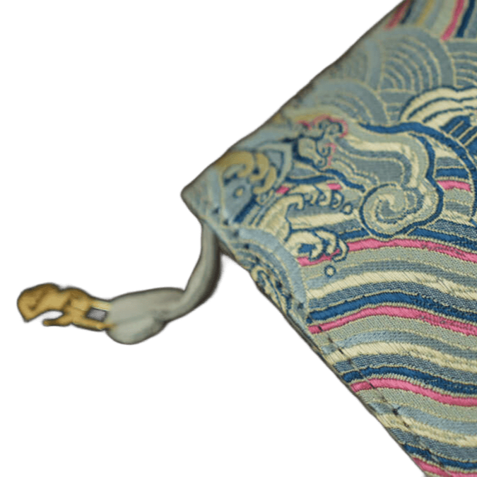 Tide and Cliffs Brocade Notebook Artisan-Made with Cultural Heritage - CGC-ICH STORE