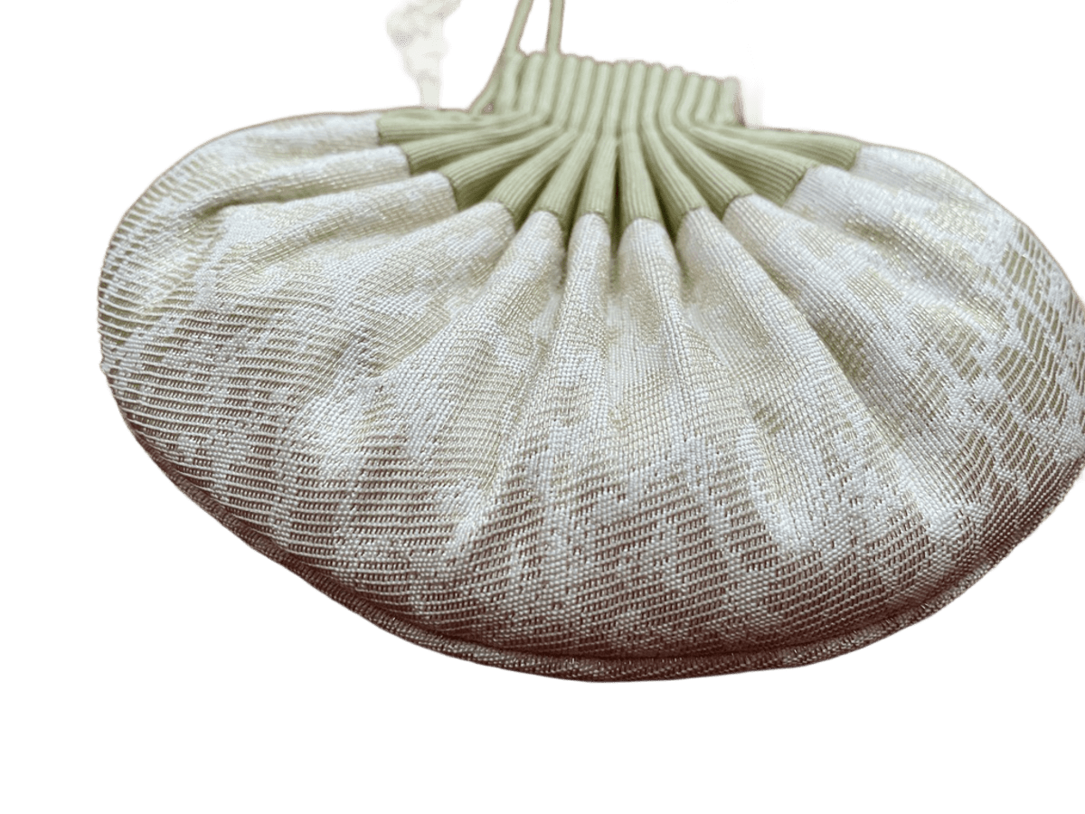 Welcoming Wealth Large Silk Drawstring Pouch Handmade Chinese Silk Bag
