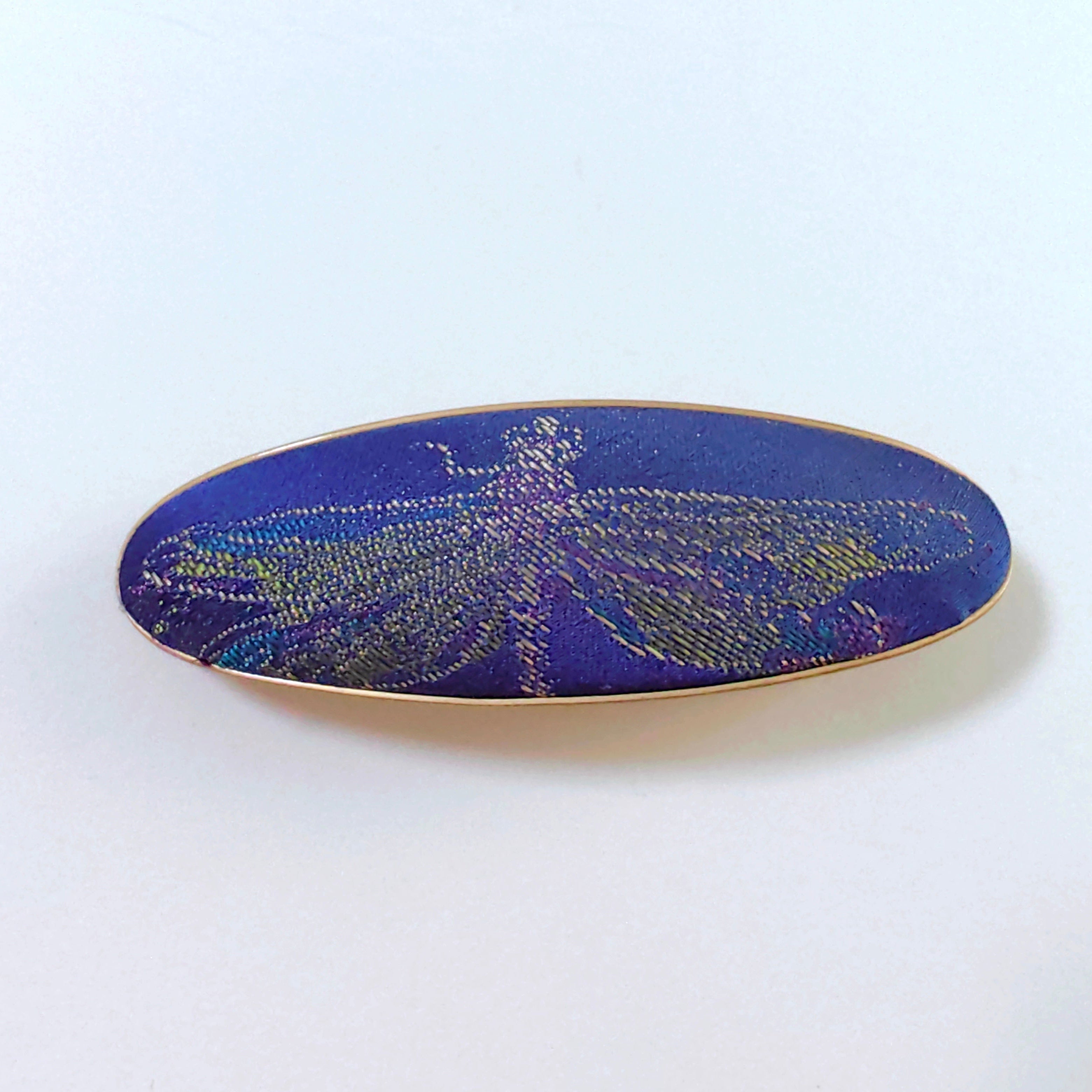 Song Brocade Handmade Hair Clip Traditional Chinese Silk Hair Pin for Women