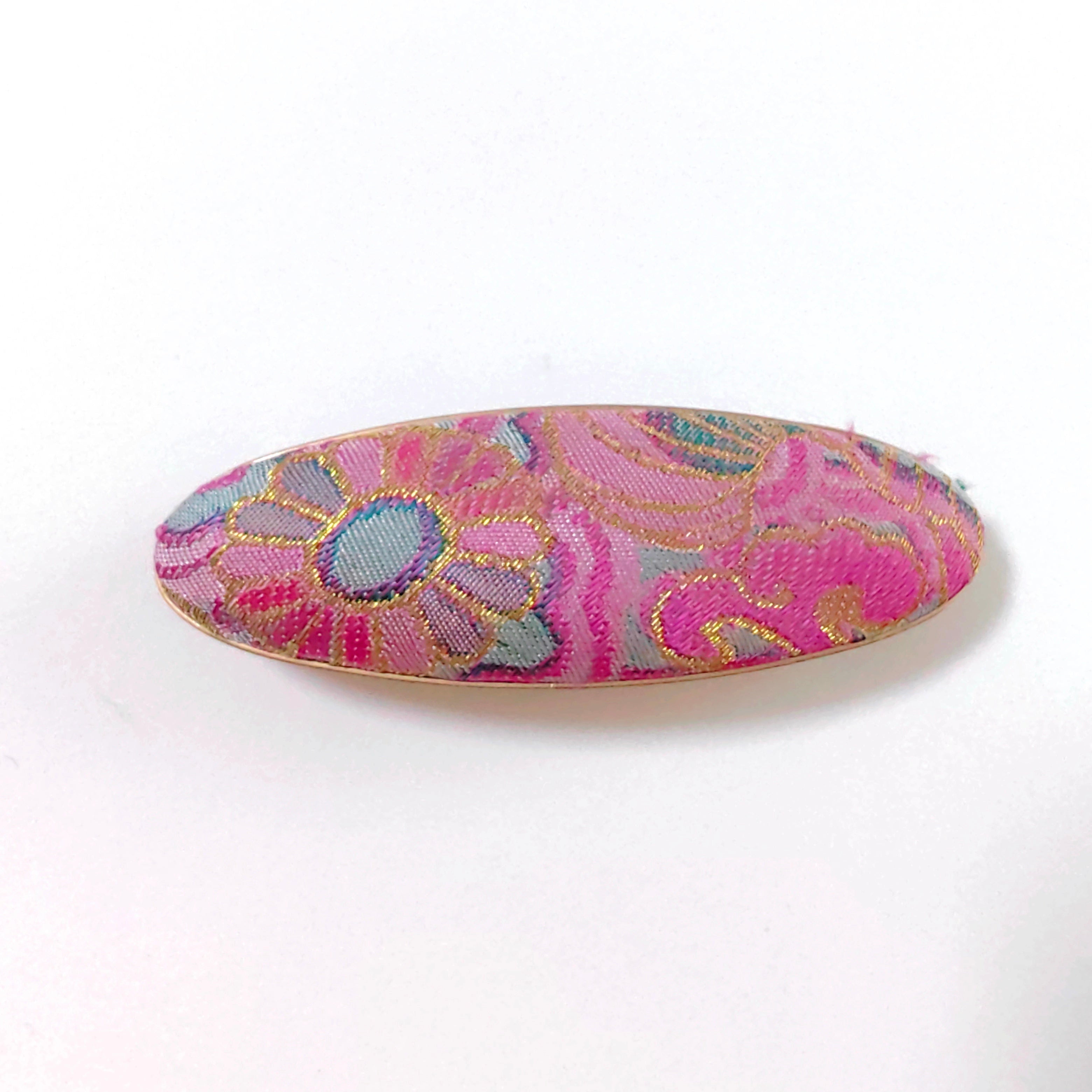 Song Brocade Handmade Hair Clip Traditional Chinese Silk Hair Pin for Women